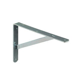 Dolmen 20 x 30cm Shelf Bracket 45kg - Grey